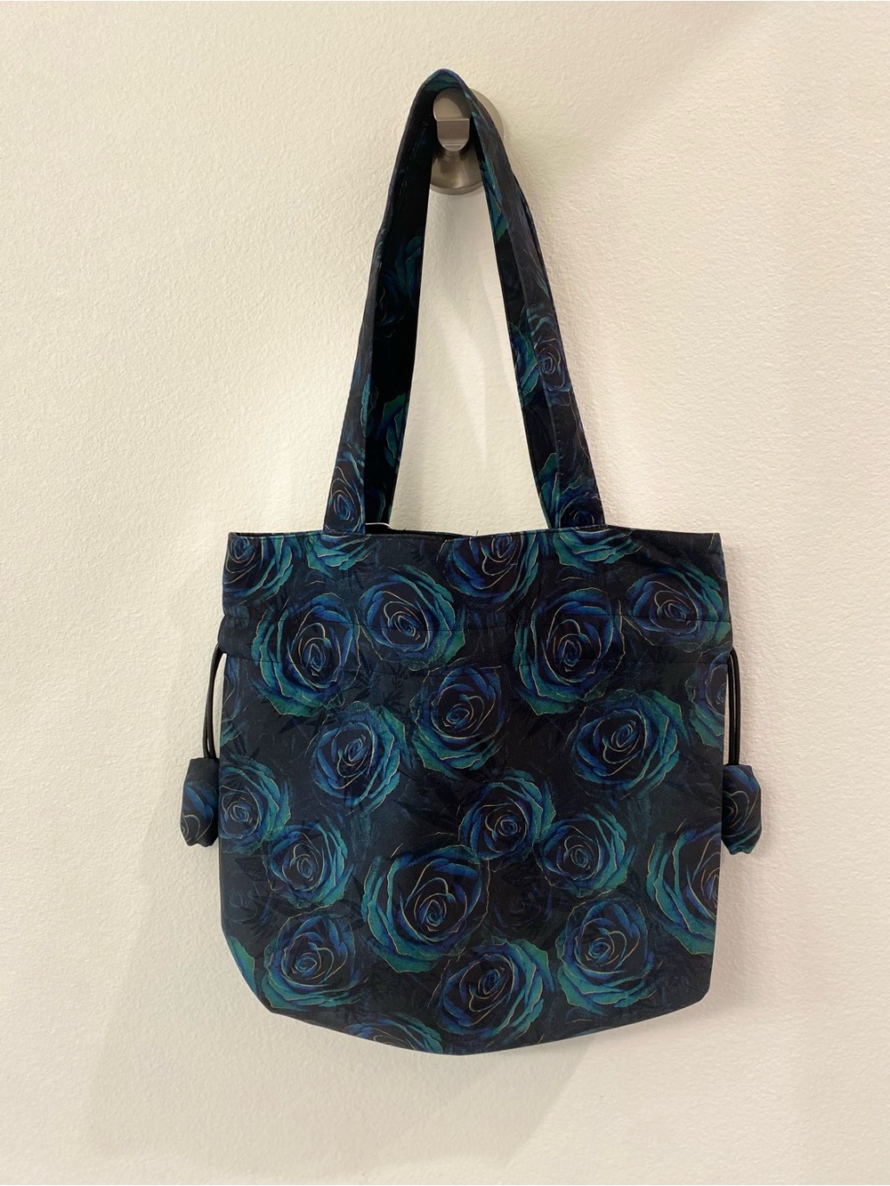 Blue and Green Floral Women’s Tote Bag NWT